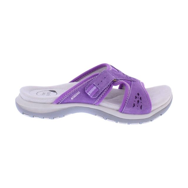 Earth Spirit Wickford 3 Purple suede Womens Slide Sandals 41075-95